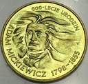 2 zł złote 1998 Adam Mickiewicz