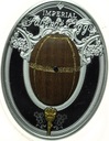 Niue 2 dolary 2018 FABERGE Jajo z brzozy karelskiej Egg 2 uncje oz SREBRO