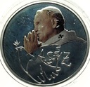 medal 2005 Jan Paweł II Wielki tampondruk (1) Asyż Mennica SREBRO