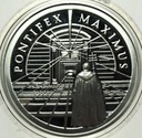 10 zł złotych 2002 Jan Paweł II Pontifex Maximus SREBRO