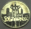100000 zł złotych 1990 Solidarność TYP A uncja 1 oz SREBRO