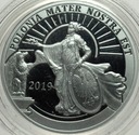 medal 2019 Polonia Mater Nostra Est 100 lat polskiej niepodległości SREBRO
