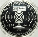 Niue 3 dolary 2012 TRÓJKA 50 lat Programu 3 Polskiego Radia Ag925 SREBRO