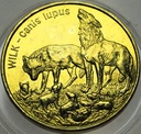 2 zł złote 1999 Wilk Wilki