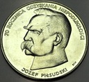 50000 zł złotych 1988 Piłsudski Niepodległość SREBRO