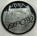 200000 zł złotych 1992 Expo Sevilla SREBRO