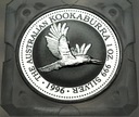 Australia 1 dolar 1996 Kookaburra Kukabura uncja 1 oz SREBRO