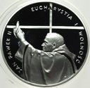 10 zł złotych 1997 Jan Paweł II Eucharystia SREBRO