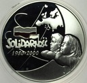 10 zł złotych 2000 Solidarność 1980 SREBRO