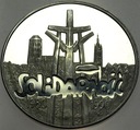 100000 zł złotych 1990 Solidarność TYP A uncja 1 oz SREBRO