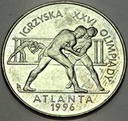2 zł złote 1995 Atlanta 1996 Zapasy Igrzyska Olimpiady