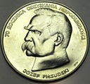 50000 zł złotych 1988 Piłsudski Niepodległość SREBRO