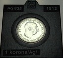 Austria 1 korona 1912 Franciszek Józef SREBRO