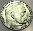 Niemcy 2 marki Reichsmark 1937 Hindenburg SREBRO