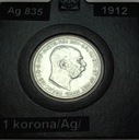 Austria 1 korona 1912 Franciszek Józef SREBRO