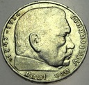 Niemcy 2 marki Reichsmark 1937 Hindenburg SREBRO