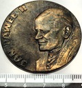 medal Jan Paweł II Pierwszy polski papież