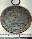 medal sportowy 1977 Mistrzostwa Polski w Pływaniu Inwalidów BRĄZ
