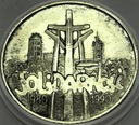100000 zł złotych 1990 Solidarność TYP A uncja 1 oz SREBRO