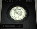 Austria 1 korona 1913 Franciszek Józef SREBRO