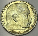 Niemcy 2 marki Reichsmark 1937 A Hindenburg SREBRO