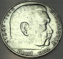 Niemcy 2 marki Reichsmark 1938 J Hindenburg SREBRO