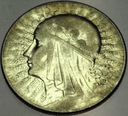 5 zł złotych 1934 Głowa Kobiety Polonia SREBRO