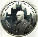 10 zł złotych 2001 Kardynał Stefan Wyszyński SREBRO