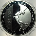 10 zł złotych 2006 Turyn Igrzyska Olimpiada Łyżwiarstwo SREBRO