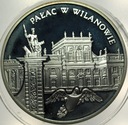 20 zł złotych 2000 Wilanów Pałac w Wilanowie SREBRO
