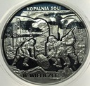 20 zł złotych 2001 Kopalnia Soli w Wieliczce SREBRO