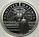 10 zł złotych 2002 Jan Paweł II Pontifex Maximus SREBRO