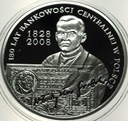 10 zł złotych 2009 Bankowość centralna 180 lat bankowości centralnej SREBRO