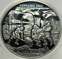 20 zł złotych 2001 Kopalnia Soli w Wieliczce SREBRO