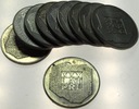 LOT zestaw 10 x 200 zł 1974 XXX lat PRL INWESTYCJA SREBRO