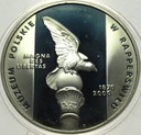 10 zł złotych 2000 Muzeum Polskie w Rapperswilu SREBRO
