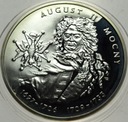 10 zł złotych 2002 August II Mocny SREBRO