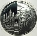 10 zł 2003 150-lecie Przemysłu Naftowego Gazowniczego Łukasiewicz SREBRO