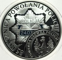 10 zł złotych 2004 POLICJA 85 rocznica powołania Policji SREBRO