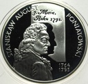 10 zł złotych 2005 Stanisław August Poniatowski POPIERSIE SREBRO