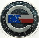 10 zł złotych 2004 Wstąpienie Polski do Unii Europejskiej Unia Europejska