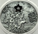 20 zł złotych 2001 Kolędnicy SREBRO