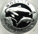 20 zł złotych 2004 Morświn Zwierzęta Świata SREBRO