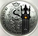 20 zł złotych 2004 SENAT 15 lecie Senatu III RP BURSZTYN SREBRO
