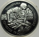 100000 zł 1994 Powstanie Warszawskie 50 rocznica SREBRO