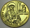 2 zł złote 1999 Jan Łaski Reformator Kościoła