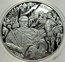 10 zł złotych 2001 Jan III Sobieski SREBRO POPIERSIE