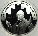 10 zł złotych 2001 Kardynał Stefan Wyszyński SREBRO