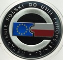 10 zł złotych 2004 Wstąpienie Polski do Unii Europejskiej Unia Europejska