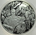10 zł złotych 2001 Jan III Sobieski SREBRO POPIERSIE